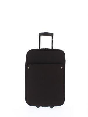 Jednoduchý palubní textilní kufr CHEAP - Marina Galanti - černý - 1