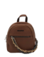 Marina Galanti backpack Zoe – malý fashion batůžek s ozdobným řetízkem v zemitě hnědé - 1/5