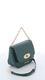 Marina Galanti crossbody bag Mahulena – menší kabelka do ruky i přes tělo s klopou v šalvějově zelené - 1/2