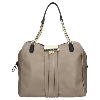 Sisley shopping bag Betti – taupe combo - 1