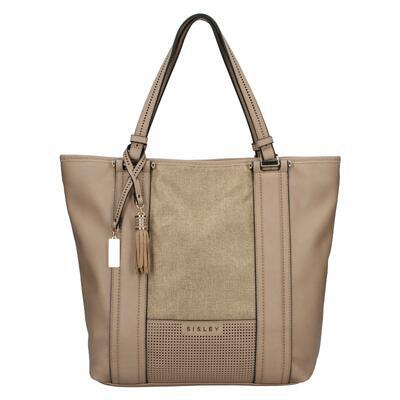 Sisley shopping bag Brenda – taupe - 1