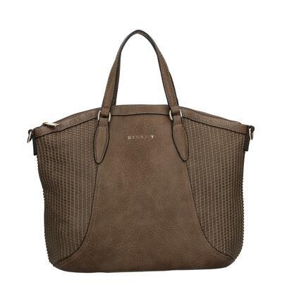 Sisley shopping bag Fujico – brown - 1