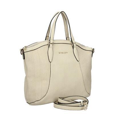 Sisley shopping bag Fujico – off white - 1