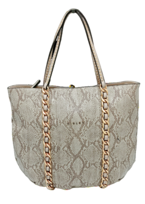 Sisley shopping bag Fabula – light taupe - 1