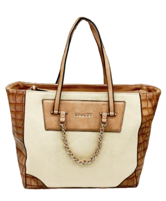 Sisley low shopping bag Ghia – natural - 1