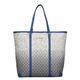 Sisley shopping bag Bice 2 – blue - 1/6