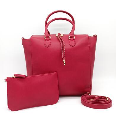 Sisley shopping bag Faith – red - 1