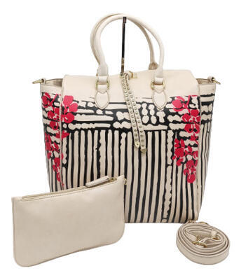 Sisley shopping bag Faith – stripes - 1