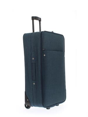 Jednoduchý střední textilní kufr CHEAP - Marina Galanti - jeans - 2