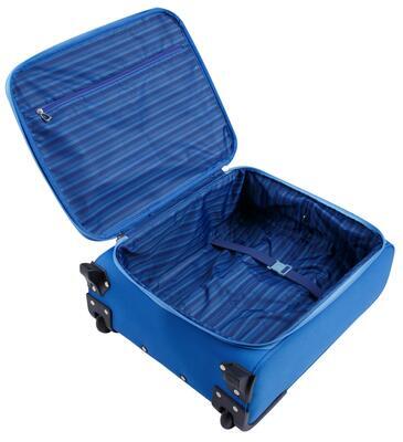 US POLO kabinový látkový kufr Junior 2W light blue - 2