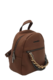 Marina Galanti backpack Zoe – malý fashion batůžek s ozdobným řetízkem v zemitě hnědé - 2/5