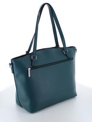 Marina Galanti shopping bag Gertruda v paví zelené - 2