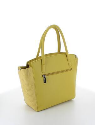 Marina Galanti handbag Julie – kabelka do ruky se zadní kapsou v limetkové žluté - 2