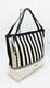 Sisley shopping bag Flora – off white stripes - 2/4