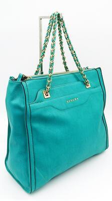 Sisley shopping bag Achea – turquoise - 2
