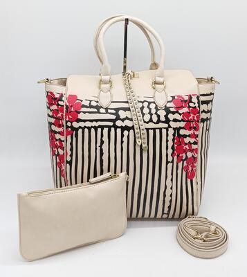 Sisley shopping bag Faith – stripes - 2