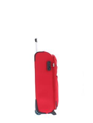 Palubní textilní kufr Marina Galanti - Economy - červený - 3