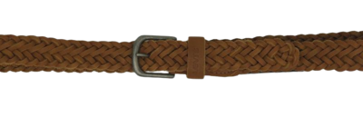 Levi's dámský kožený proplétaný pásek – světle hnědý, 95 cm - 3