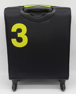 US POLO kabinový látkový kufr Match 4W black - 3
