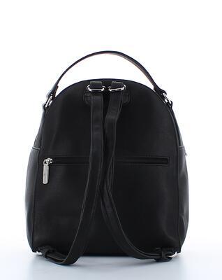 Marina Galanti módní batoh černý se stříbrnými doplňky - 3