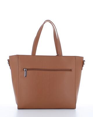 Marina Galanti shopping bag – kabelka s ozdobným střapcem hnědá - 3
