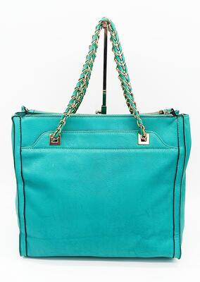 Sisley shopping bag Achea – turquoise - 3