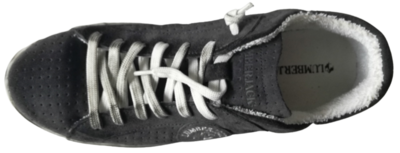 Stylová pánská obuv Lumberjack s patinou - tmavě šedá, 41 - 4