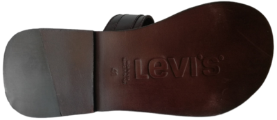 Celokožené pánské nazouváky značky Levi’s - hnědé - 4