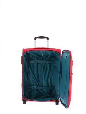 Palubní textilní kufr Marina Galanti - Economy - červený - 4