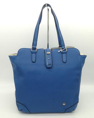 Benetton - shopping bag Amber - blue - 4