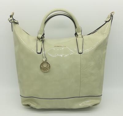 Benetton - shopping bag Geremy - off white - 4
