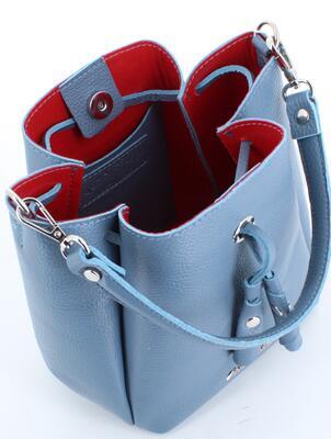 Marina Galanti- malá kabelka bucket bag - světle modrá - 4