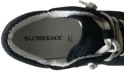 Stylová pánská obuv Lumberjack s patinou - tmavě modrá - 5
