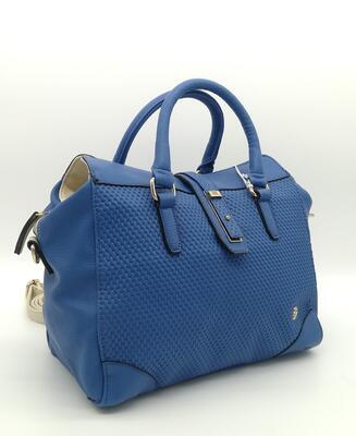 Benetton - small shopping bag Amber blue - 5