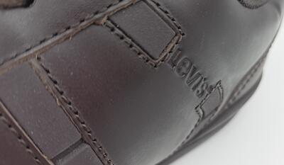 Levi’s pánské kožené elegantně-sportovní boty-hnědé - 5