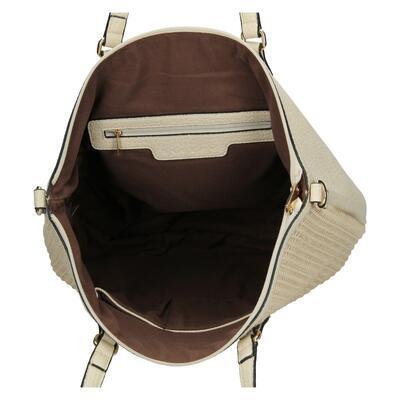 Sisley shopping bag Fujico – brown - 6